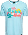 King Kerosin »TIKI SURFERS« Tiki MOTIV  Hawaii Print T-SHIRT Oberteil Rockabilly