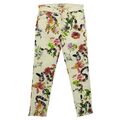  RAPHAELA BY BRAX 7/8 Damen Jeans Hose LESLEY Slim weiß bunt floral 29347