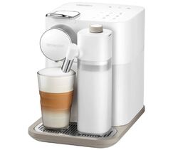 DE'LONGHI Nespresso Kapselmaschine Gran Lattissima EN650.W 1400W weiß