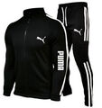 Herrenpuma Herbst Jogginganzug Sportanzug Sweatshirt+Hose Set Sport Set 