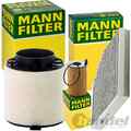 MANN FILTER INSPEKTIONSKIT passend für 3.0 TDI AUDI A4 B8 A5 8T Q5 8R 204-326 PS