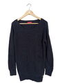 GUESS LOS ANGELES Grobstrickpullover Damen Gr. DE 38 schwarz Casual-Look