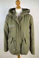 BLONDE No.8 Damen 36 (38)  Übergangsjacke Parka oliv grün Kapuze Baumwolle 902