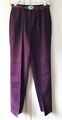 Damen Hose mit Gürtel, Farbe "bordeaux", Größe 40