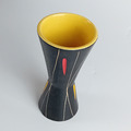 Scheurich Vase - Vintage handbemalt 50er Mid-Century Modern 18cm. Foreign 24417