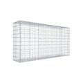 Gabione Steinkorb 200 x 100 x 40 cm (L x H x T) Maschenweite 5 x 10 cm C-Ringe