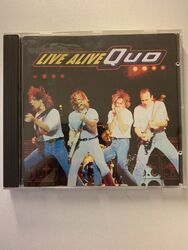 Rare Original CD STATUS QUO - LIVE ALIVE QUO - 1992