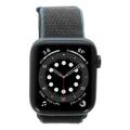 Apple Watch Series 6 Alu 44mm Sport Loop kohlegrau Cellular blau **