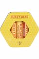 Burts Bees Lippenbalsam Trio Dose 3 x 4,25 g Bienenwachs, Honig, Granatapfel