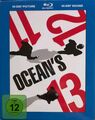 OCEAN'S 11 + 12 + 13 TRILOGIE (George Clooney, Brad Pitt) 3 Blu-ray Discs