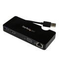 StarTech.com USB 3.0 to HDMI or VGA Adapter Dock - USB 3.0 Mini Docking Station 