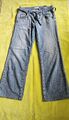 Cambio Denim Jeans Damen, Tess, wide leg, Gr. 40, blau