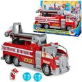 Paw Patrol The Movie Feuerwehrauto + Marshall-Figur Transforming City Feuerwehr