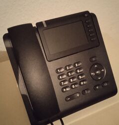 Unify OpenScape CP600 SIP Desk Phone - Schwarz 