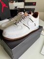 Nike Air Force 1 07 LX white/light british tan Größe 43 NEU