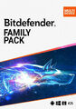 Bitdefender Family Pack - 2024/2025  15 PC - 1, 2 oder 3 Jahre Multi- Device