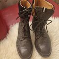 Lloyd Gr.38  Damen  Stiefelette Boots Echtleder