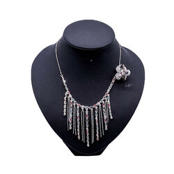 Senso di Donna Schmuck Set Collier Halskette Kette & Spange 2-tlg.