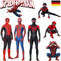 Spiderman Kostüm Kinder Marvel Spider-man Overall Jumpsuit Spielanzug DE Cosplay