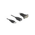 61506 - Adapter USB 2.0 Typ-A zu 1 x Seriell RS-232 D-Sub 9 Pin...