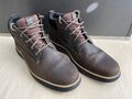 Timberland Cross Mark Gore-Tex Chukka Boots Leder Braun Gr. 43, Sehr Gut