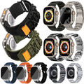 Ersastz Armband für Apple Watch Ultra 2 49mm iWatch Series 9 8 7 6 5 4 3 2 1 SE