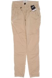 RENE LEZARD Stoffhose Damen Hose Pants Chino Gr. EU 32 Baumwolle Beige #bn7fdjx