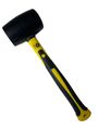 Gummihammer Hammer Ausbeulhammer 370g Schonhammer Gummihämmer Fiberglasstiel