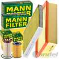 MANN FILTER INSPEKTIONSPAKET passend für AUDI A3 8V VW GOLF 7 PASSAT B8 TOURAN