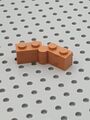 LEGO® 5x Hinge Stein Scharnier 1x4 - 3830+3831 - Medium Nougat Braun