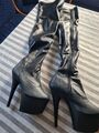 Pleaser Overknee High Heel Stiefel Gr.41,5