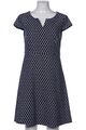 Comma Kleid Damen Dress Damenkleid Gr. EU 40 Baumwolle Marineblau #pid1hib