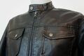 AMERICAN RAG CIE COOLE HERREN FREIZEIT JACKE BIKER STYLE  LEDER OPTIK M