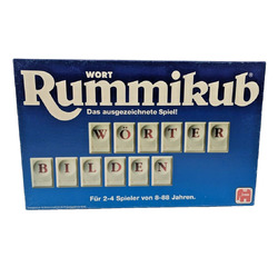 WORT Rummikub - Für 2-4 Spieler von 8-88 Jahre - Jumbo Spiele - vollständig