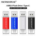 Microdrive Type C OTG USB Flash Drive 128GB 64GB 32GB 16GB 8GB 4GB