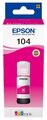 Epson 104 C13T00P340 Druckerpatronen Magenta 65 ml Mehrfarbig