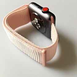 Nylon Sport Loop Armband für Apple Watch 38 - 45 Series 9 8 7 6 SE 5 4 3 iwatch