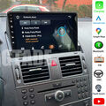 Für Mercedes C Class W204 S204 Android 13 Carplay Autoradio GPS RDS WiFi 2+32GB