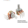 (50 Pcs)WH148 Type Single-Gang Potentiometer with Switch B5/10/20/50/100/500K Sh