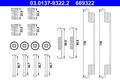 ATE Zubehörsatz Bremsbacken 03.0137-9322.2 für FORD ECOSPORT EcoBoost EcoBlue