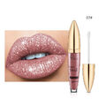 18 Farbe Diamant Glitzer Liquid Lipstick Matt Wasserfest Langhaltend Lipgloss ☀