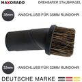 Saugpinsel Naturhaar Düse für Staubsauger Miele Salsa Red Magic S 318i Parts 