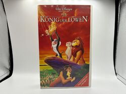 VHS Der König Der Löwen | Walt Disney Meisterwerk Edition mit Hologramm | 1994