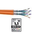 CAT 7 Verlegekabel Duplex Gigabit Netzwerkkabel Kupfer 50-250 m Germany B.e.s.t