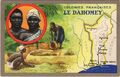 PC CARTE MAP DAHOMEY BENIN (a23502)