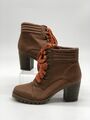 Damen - Stiefeletten - Ankle Boots - SKECHERS - braun - orange - Gr. 38 - #P4