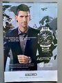 Seiko Astron GPS Solar Djorkovic Original 2015 Watch Advert Werbung Reklame