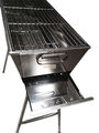 MANGAL Schaschlik GRILL "Wostok2" 100% Edelstahl