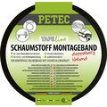 PETEC 87200 MONTAGEBAND DOPPELSEITIG 19 x 1 mm 10 METER KLEBEBAND SCHAUMSTOFF