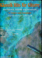 Noten KLASSIK - HITS für Gitarre   aus Barock, Klassik und Romantik  Heft 1